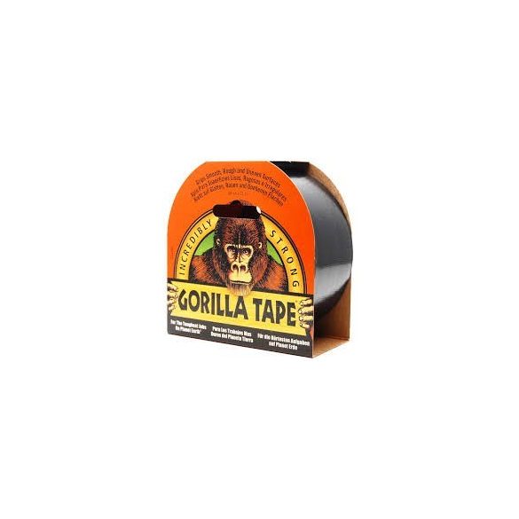 Gorilla Tape Black 11m x 48mm Fekete Extra Erős Ragasztószalag
