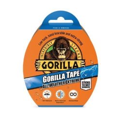   Gorilla Tape All Weather Extreme Fekete Extrém Erős Ragasztószalag 11m x 48mm