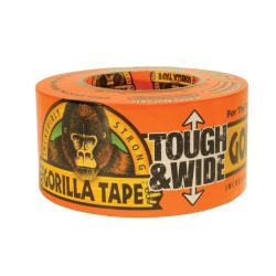   Gorilla Tape Tough & Wide 27m x 73mm Fekete Extra Erős Ragasztószalag