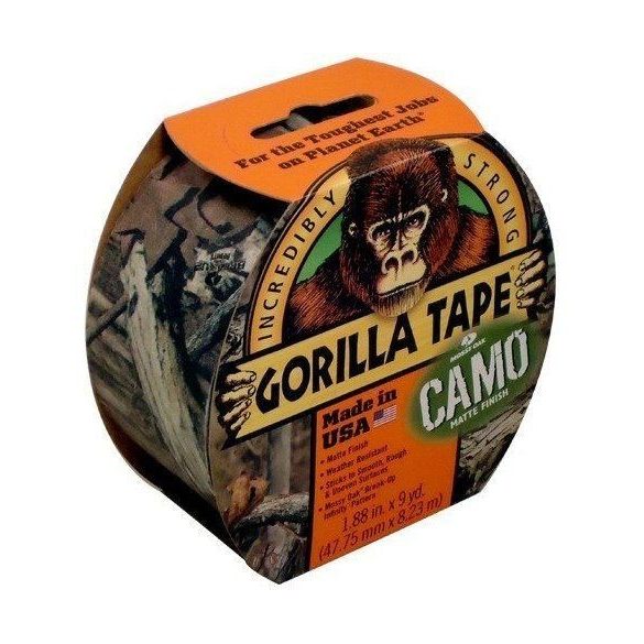 Gorilla Tape Camo Terepmintás 8,2m x 48mm Extra Erős Ragasztószalag