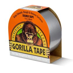   Gorilla Tape Silver Szürke 32m x 48mm Extra Erős Ragasztószalag
