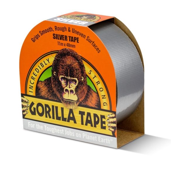 Gorilla Tape Silver Szürke 32m x 48mm Extra Erős Ragasztószalag