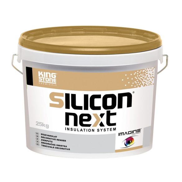 SILICON NEXT KAPART HATÁSÚ DÍSZVAKOLATOK,1,5mm,25Kg