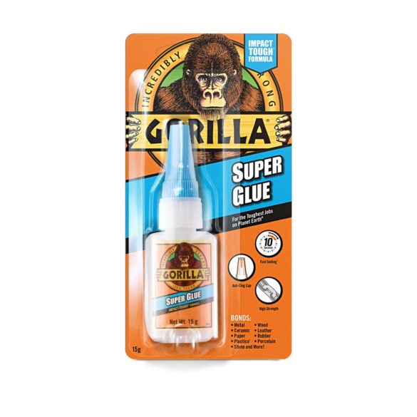 Gorilla Super Glue Pillanatragasztó 15g