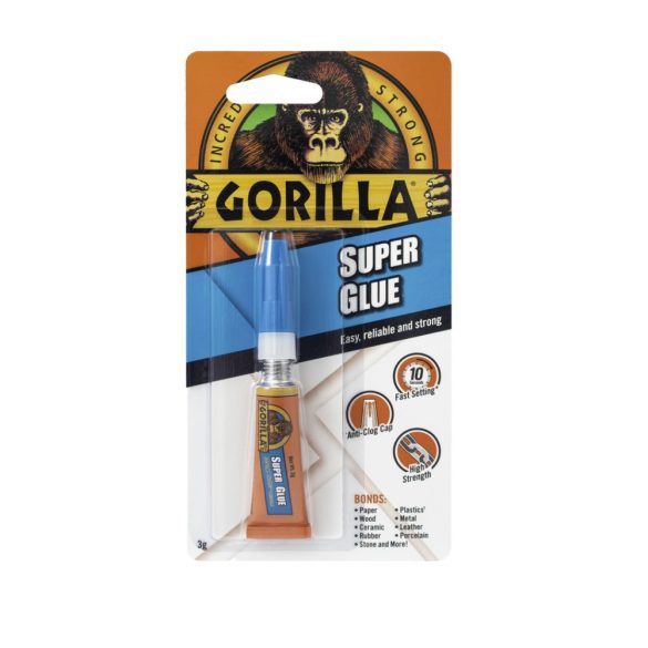 Gorilla Super Glue Pillanatragasztó ,3g