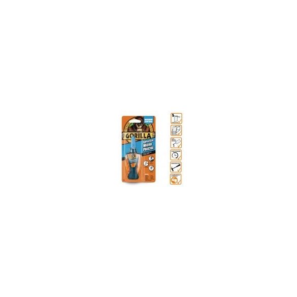 Gorilla Super Glue Micro Precíziós Pillanatragasztó 5gramm