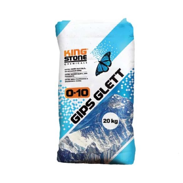0-10 GIPS GLETT, EXTRA FEHÉR GLETTELHETŐ- ÉS HÉZAGOLHATÓ GIPSZ,20Kg