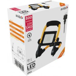 Avide LED Reflektor Slim SMD 10W állványos 1.5m NW 4000K