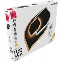   Avide Design Mennyezeti Lámpa Levy 65W(32.5+32.5) RF Távirányítóval