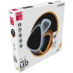   Avide Design Mennyezeti Lámpa Arlo 91W(45.5+45.5) RF Távirányítóval